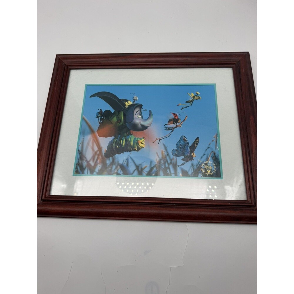 Disney Pixar A Bug's Life 1999 Lithograph Framed
